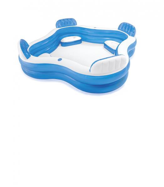 Бассейн "Семья" (229х229х46см) 2 шт/упак 56475